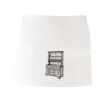 MI003 Colore Italiano Grembiule corto senza tasche 65% poliestere 35% cotone 195gr Thumbnail