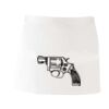 MI003 Colore Italiano Grembiule corto senza tasche 65% poliestere 35% cotone 195gr Thumbnail