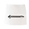 MI003 Colore Italiano Grembiule corto senza tasche 65% poliestere 35% cotone 195gr Thumbnail