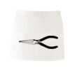 MI003 Colore Italiano Grembiule corto senza tasche 65% poliestere 35% cotone 195gr Thumbnail