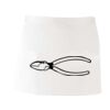 MI003 Colore Italiano Grembiule corto senza tasche 65% poliestere 35% cotone 195gr Thumbnail