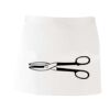 MI003 Colore Italiano Grembiule corto senza tasche 65% poliestere 35% cotone 195gr Thumbnail