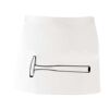 MI003 Colore Italiano Grembiule corto senza tasche 65% poliestere 35% cotone 195gr Thumbnail