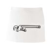 MI003 Colore Italiano Grembiule corto senza tasche 65% poliestere 35% cotone 195gr Thumbnail