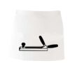 MI003 Colore Italiano Grembiule corto senza tasche 65% poliestere 35% cotone 195gr Thumbnail