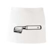 MI003 Colore Italiano Grembiule corto senza tasche 65% poliestere 35% cotone 195gr Thumbnail