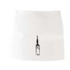 MI003 Colore Italiano Grembiule corto senza tasche 65% poliestere 35% cotone 195gr Thumbnail