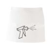 MI003 Colore Italiano Grembiule corto senza tasche 65% poliestere 35% cotone 195gr Thumbnail