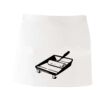 MI003 Colore Italiano Grembiule corto senza tasche 65% poliestere 35% cotone 195gr Thumbnail