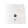 MI003 Colore Italiano Grembiule corto senza tasche 65% poliestere 35% cotone 195gr Thumbnail