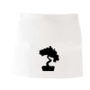 MI003 Colore Italiano Grembiule corto senza tasche 65% poliestere 35% cotone 195gr Thumbnail