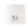 MI003 Colore Italiano Grembiule corto senza tasche 65% poliestere 35% cotone 195gr Thumbnail