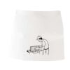 MI003 Colore Italiano Grembiule corto senza tasche 65% poliestere 35% cotone 195gr Thumbnail