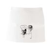 MI003 Colore Italiano Grembiule corto senza tasche 65% poliestere 35% cotone 195gr Thumbnail
