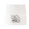 MI003 Colore Italiano Grembiule corto senza tasche 65% poliestere 35% cotone 195gr Thumbnail