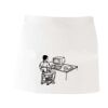 MI003 Colore Italiano Grembiule corto senza tasche 65% poliestere 35% cotone 195gr Thumbnail