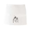 MI003 Colore Italiano Grembiule corto senza tasche 65% poliestere 35% cotone 195gr Thumbnail