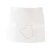 MI003 Colore Italiano Grembiule corto senza tasche 65% poliestere 35% cotone 195gr Thumbnail