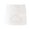 MI003 Colore Italiano Grembiule corto senza tasche 65% poliestere 35% cotone 195gr Thumbnail