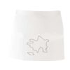 MI003 Colore Italiano Grembiule corto senza tasche 65% poliestere 35% cotone 195gr Thumbnail