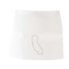MI003 Colore Italiano Grembiule corto senza tasche 65% poliestere 35% cotone 195gr Thumbnail