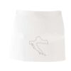 MI003 Colore Italiano Grembiule corto senza tasche 65% poliestere 35% cotone 195gr Thumbnail