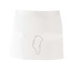 MI003 Colore Italiano Grembiule corto senza tasche 65% poliestere 35% cotone 195gr Thumbnail