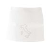 MI003 Colore Italiano Grembiule corto senza tasche 65% poliestere 35% cotone 195gr Thumbnail