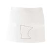 MI003 Colore Italiano Grembiule corto senza tasche 65% poliestere 35% cotone 195gr Thumbnail
