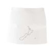 MI003 Colore Italiano Grembiule corto senza tasche 65% poliestere 35% cotone 195gr Thumbnail