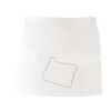 MI003 Colore Italiano Grembiule corto senza tasche 65% poliestere 35% cotone 195gr Thumbnail