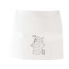 MI003 Colore Italiano Grembiule corto senza tasche 65% poliestere 35% cotone 195gr Thumbnail