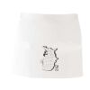 MI003 Colore Italiano Grembiule corto senza tasche 65% poliestere 35% cotone 195gr Thumbnail