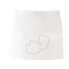 MI003 Colore Italiano Grembiule corto senza tasche 65% poliestere 35% cotone 195gr Thumbnail
