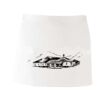 MI003 Colore Italiano Grembiule corto senza tasche 65% poliestere 35% cotone 195gr Thumbnail