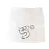 MI003 Colore Italiano Grembiule corto senza tasche 65% poliestere 35% cotone 195gr Thumbnail