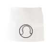 MI003 Colore Italiano Grembiule corto senza tasche 65% poliestere 35% cotone 195gr Thumbnail