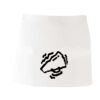 MI003 Colore Italiano Grembiule corto senza tasche 65% poliestere 35% cotone 195gr Thumbnail
