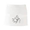 MI003 Colore Italiano Grembiule corto senza tasche 65% poliestere 35% cotone 195gr Thumbnail