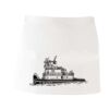 MI003 Colore Italiano Grembiule corto senza tasche 65% poliestere 35% cotone 195gr Thumbnail
