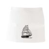 MI003 Colore Italiano Grembiule corto senza tasche 65% poliestere 35% cotone 195gr Thumbnail