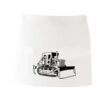 MI003 Colore Italiano Grembiule corto senza tasche 65% poliestere 35% cotone 195gr Thumbnail