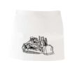 MI003 Colore Italiano Grembiule corto senza tasche 65% poliestere 35% cotone 195gr Thumbnail