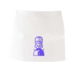 MI003 Colore Italiano Grembiule corto senza tasche 65% poliestere 35% cotone 195gr Thumbnail