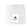 MI003 Colore Italiano Grembiule corto senza tasche 65% poliestere 35% cotone 195gr Thumbnail
