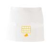 MI003 Colore Italiano Grembiule corto senza tasche 65% poliestere 35% cotone 195gr Thumbnail