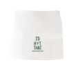 MI003 Colore Italiano Grembiule corto senza tasche 65% poliestere 35% cotone 195gr Thumbnail