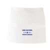 MI003 Colore Italiano Grembiule corto senza tasche 65% poliestere 35% cotone 195gr Thumbnail