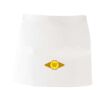 MI003 Colore Italiano Grembiule corto senza tasche 65% poliestere 35% cotone 195gr Thumbnail