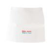 MI003 Colore Italiano Grembiule corto senza tasche 65% poliestere 35% cotone 195gr Thumbnail